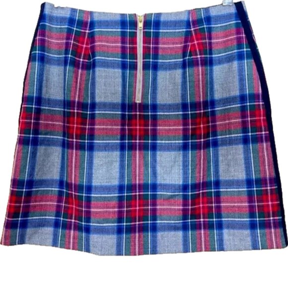Vineyard Vines Jolly Plaid Tartan Mini Skirt Size 2 NWT Preppy Academia Holidays - Picture 2 of 7